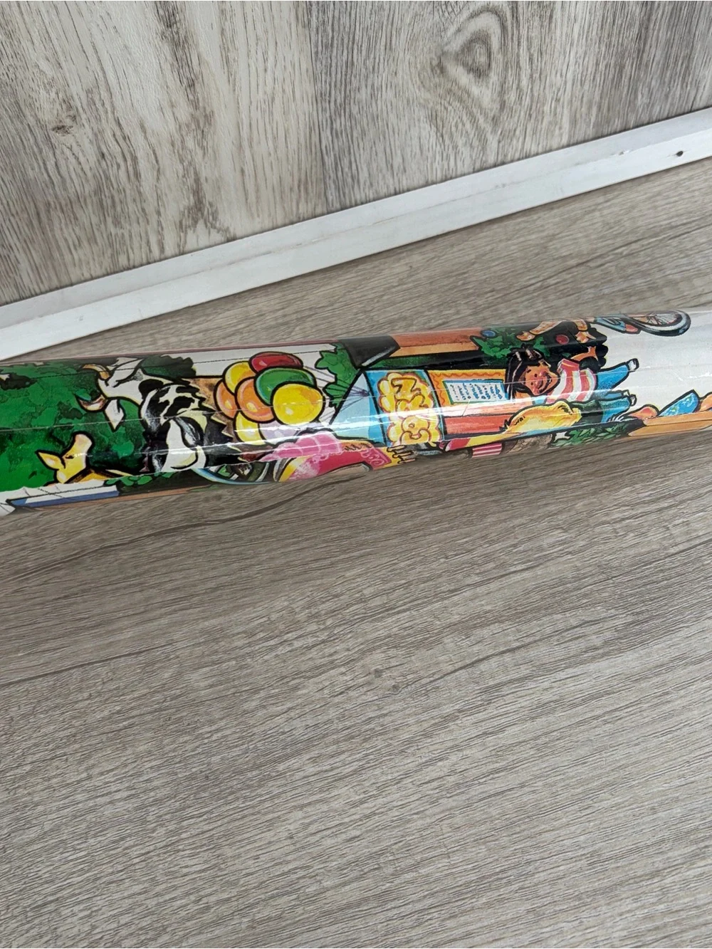 Lot Of 3 Vintage Wrapping Paper Rolls New Sealed Nature Birthday Cottage Holiday